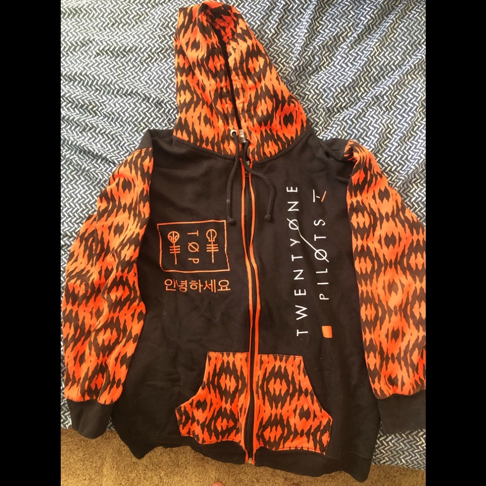 Vintage Twenty-one Pilots Hoody!!